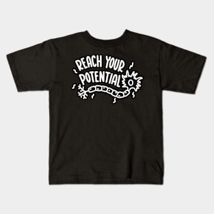 Reach Your Potential - Neuron Motivation Kids T-Shirt